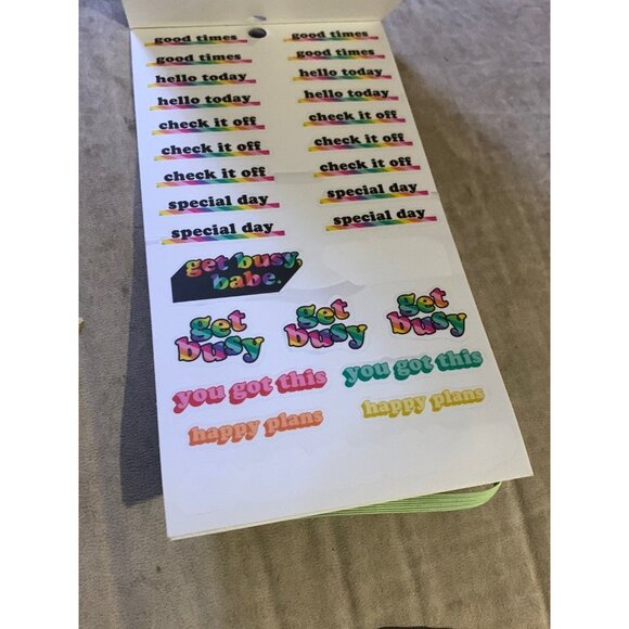 Erin Condren The Happy Planner Sticker Book horizontal layout 464 pieces 97% com - Picture 3 of 6